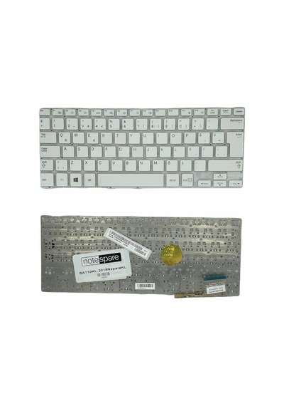 Samsung İle Uyumlu Ba59-03786f, Sg-62310-28a, Sn3730w Notebook Klavye Beyaz Tr