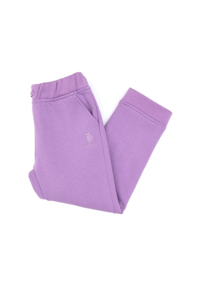 U.S. Polo Assn. Kız Çocuk Lila Şardonlu Jogger Eşofman Altı 50314472-VR034