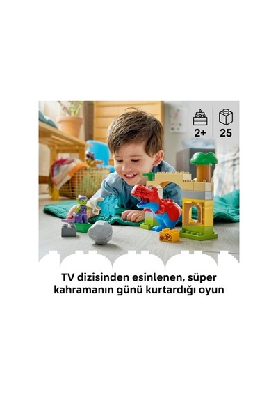 Lego Dinozor Temalı Yeşil Goblin'e Karşı 10463 Figür Seti, 2+ Yaş