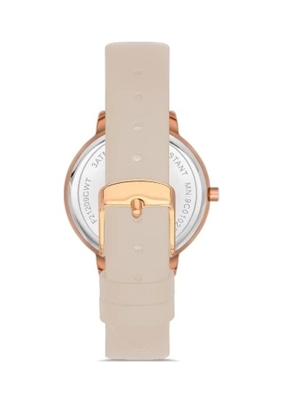 Ferro Pudra Deri Kordon Kadın Kol Saati Fl21242b-s2 Rose Gold