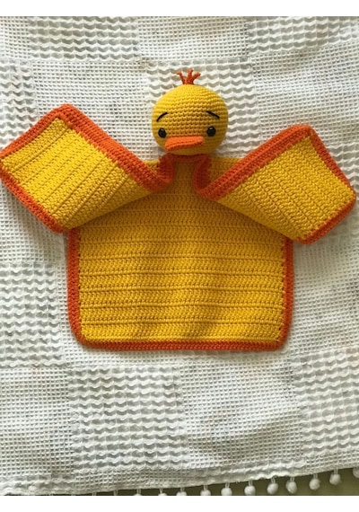 Amigurumi Uyku Arkadaşı Havuç Kafa