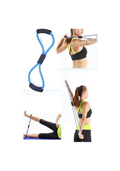 Egzersiz Direnç Lastiği, Jimnastik Ve Fitness İçin Çok Amaçlı Kullanım Açık Bej