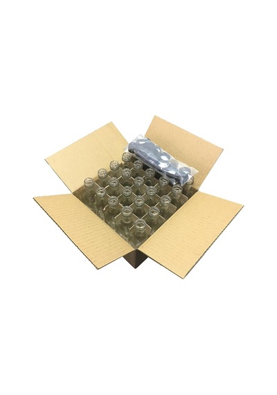 100 Ml Şeffaf Standart Sosluk 100 Cc Sızdırmaz Kapaklı Cam Şişe 6