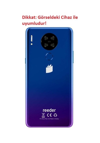 Reeder P13 Blue Max Lite Kilif Esnek Mat Biye Silikon Kapak 511584642