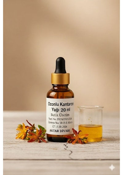 Aktar Diyarı Ozonlu Kantaron Yağı 20 ML