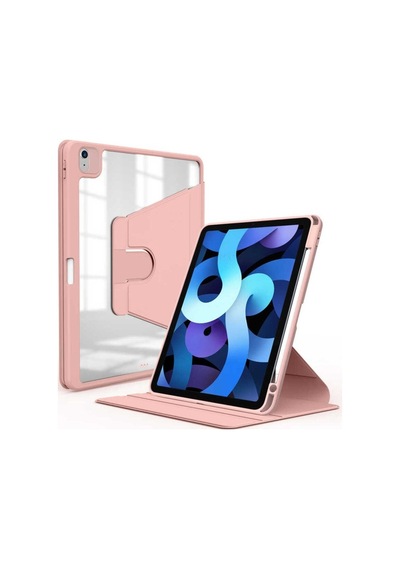 Apple Uyumlu iPad Air 10.9 2020 4.nesil Kılıf Zore Nayn Dönebilen Standlı Kılıf Kapaklı Kılıf