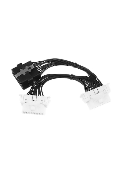 16 Pin Obd2 Uzatma Y Kablosu Elm327 1 Erkek 2 Dişi Araç Arıza