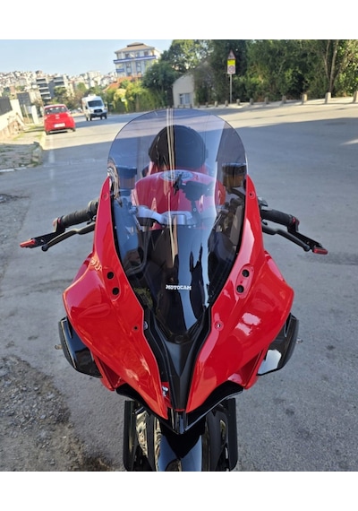 Motocam Qj Srk 25 R Ön Cam 2023-2026 Model 42cm Füme Renkli 4mm