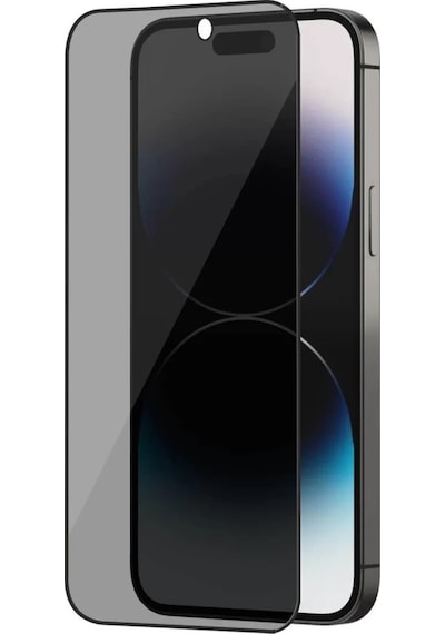 Mey İthalat Apple iPhone Uyumlu  17 Pro Bilvis 3x Ar Hayalet Cam Ekran Koruyucu - Siyah