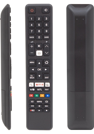 Ayt Toshiba Ct-8053 Netflix Tuşlu Lcd Led Tv Kumandası Uzaktan Kumanda