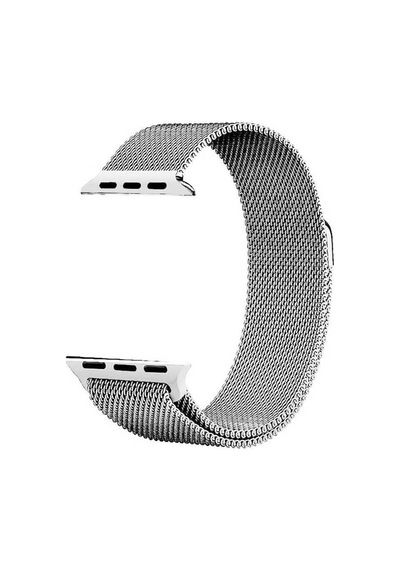 Watch Ultra 49mm Kordon Uyumlu Krd-01 Metal Strap Kayış Mkst- Gümüş