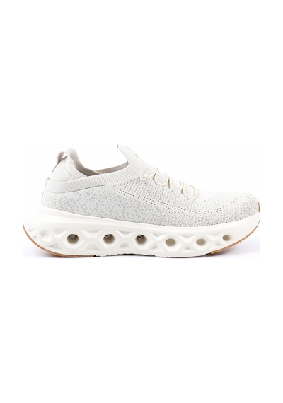 Tuna Bottier Bej Bağcıksız Kadın Spor Ayakkabı Triko Sneaker - 25asw851 Bej