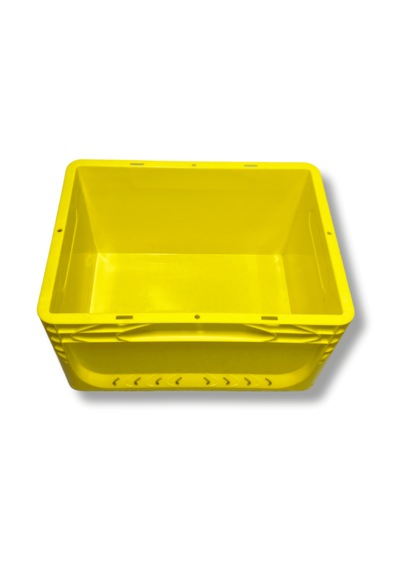 Alpbx 1.kalite Sarı Plastik Kasa 40x30x22 Cm - Kutu 21 Litre