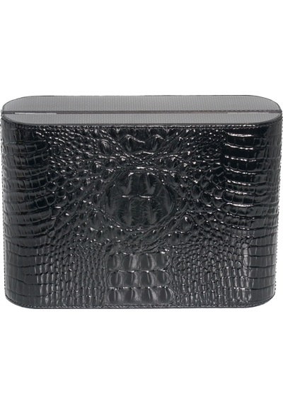 Gentili Emilio Siyah Karbon, Timsah Derisi Humidor 373054