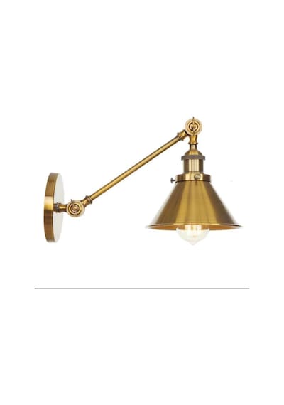 Rsylight Retro Eskitme Kaplama Metal Mafsallı Akrobatik Dekoratif Rustik Aplik Eskitme