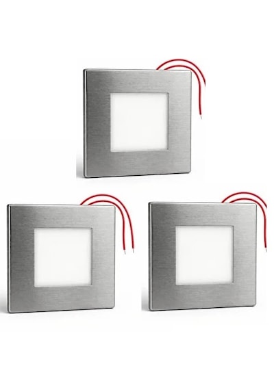 3 Adet 1.5w Ledli Koridor Armatürü Mavi