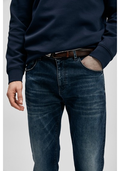 Lufian Benedic Smart Erkek Jean Pantolon 111200222 Mavi