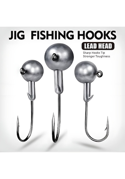 Hokkaido 10 Gram 5 Adet Jig Head -zoka