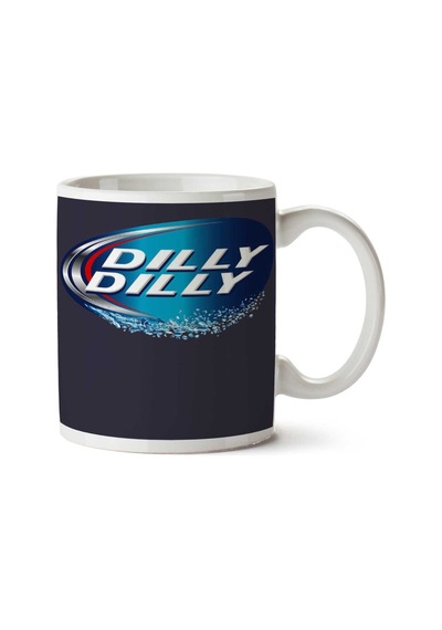 Dilly Dilly Bud Light Meaning İki Tarafı Baskılı Kupa Bardak Çok Renkli