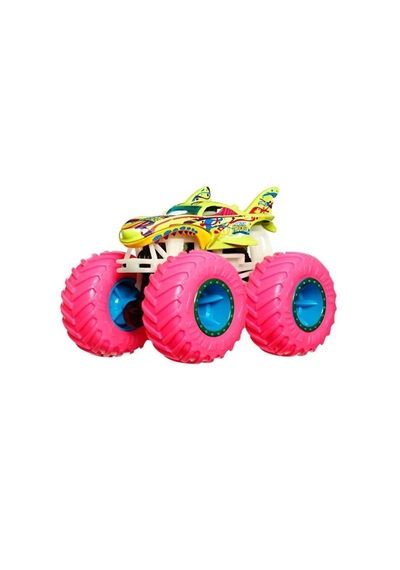 Hot Wheels Monster Trucks Glow İn The Dark Shark Wreak