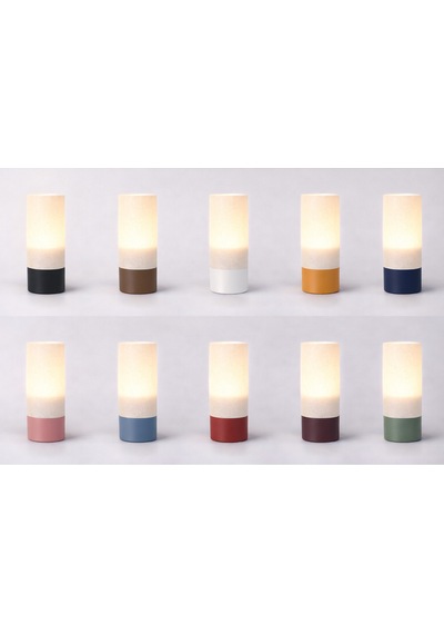 Nova Model - Led Abajur - Masa Lambası - Usb 5v İle Çalışır - Slim Led Aydınlatması Dahildir - Dekoratif Lamba - Renk Seçenekli Çok Renkli