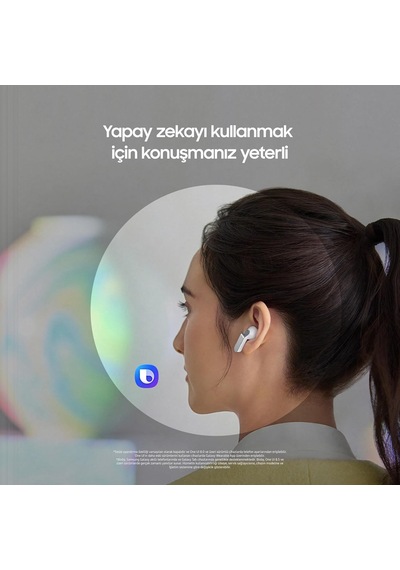 Samsung Uyumlu Galaxy Buds4, Beyaz, Metal Gövde, 1 Yollu Hoparlör, Ultra
