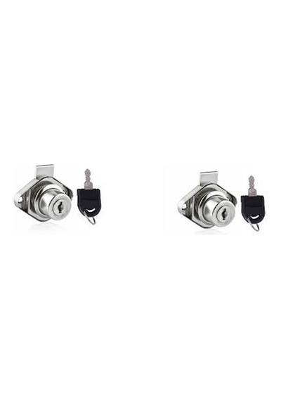 Oval Mobilya Ve Çekmece Kilit 2 Adet 0.30 Mm