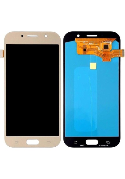 Samsung A7 2017 A720 Gold Uyumlu Lcd Ekran Ve Dokunmatik Komple Ekran Yüksek Kalite Yedcom