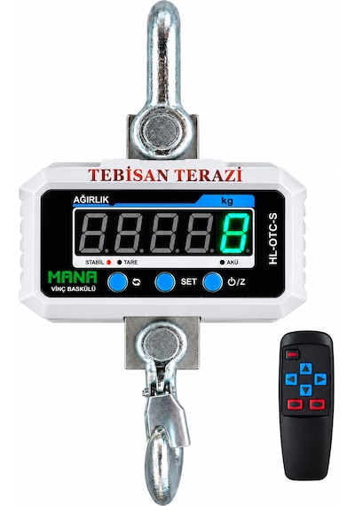 Hana Vinç Baskül 1ton 100gr Tartım Otc-s
