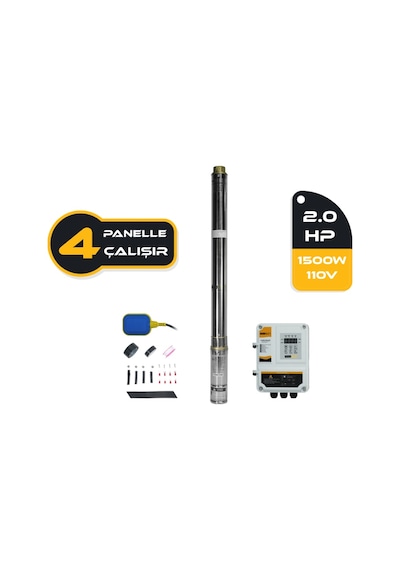 Mexxsun Dc Pompa 2hp / 1500w / 110v 3rdc3.8-180-110-1500