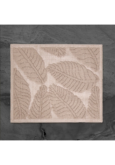 Soft Big Barg 2'li Banyo Paspası - Bej - 60x100 Cm + 50x60 Cm Çok Renkli