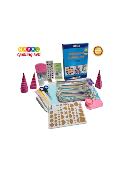 Hayal Profesyonel Quilling Seti - No:3 Çok Renkli