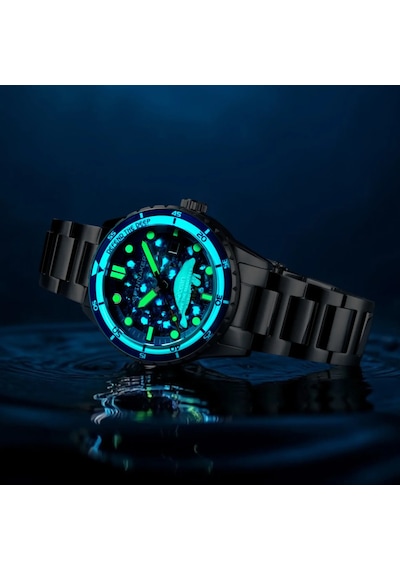 Spinnaker Hass Sp-5172-11 4ocean Limited Edition Otomatik Erkek Kol Saati Metalik Gri