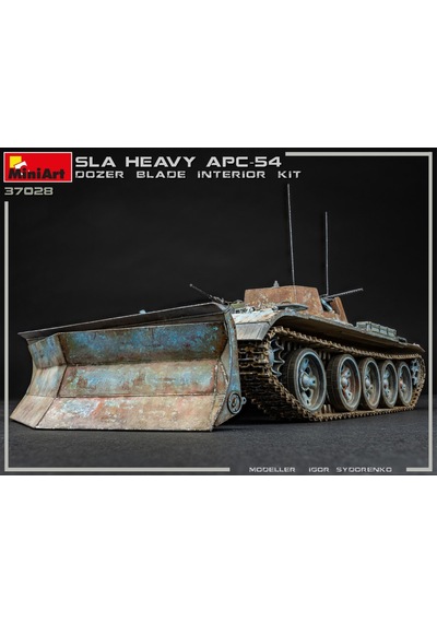 Miniart Dozer Bıçaklı Sla Apc T-54 Interior Kit