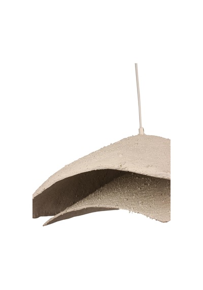 Karbon Beton Avize Tekli Sarkıt Modern Tavan Aydınlatma, E27 Duy, 50 65 Cm, 65 Cm Yükseklik Marvante Handmade Diğer