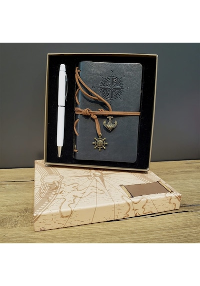 Emh Store Defter Ve Kalem Kutulu Set Gri