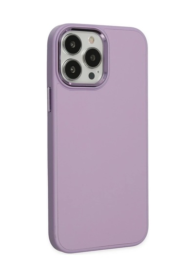 Apple İphone 13 Pro Kılıf Asya Deri Silikon - Lila 0.2M-Çok Renkli