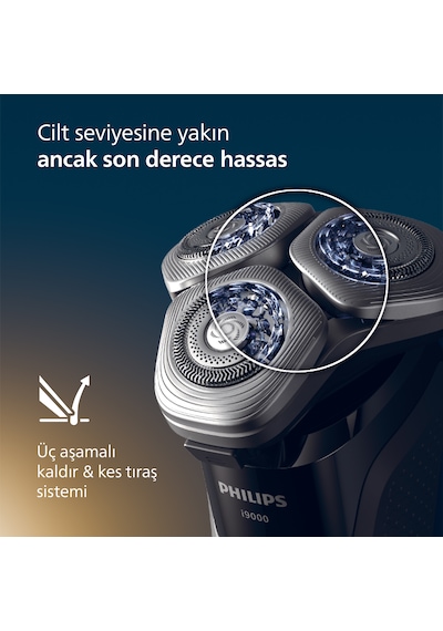 Philips X9002/30 I9000 Skinıq Pro İle Islak&Kuru Elektrikli Tıraş Makinesi