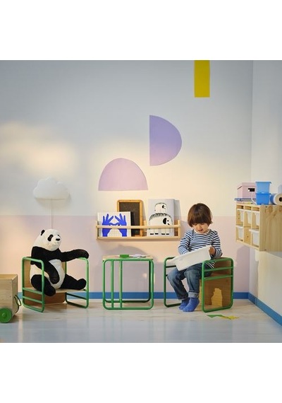 Ikea Smaskrake Çocuk Sandalyesi, Yeşil