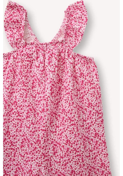 Defacto Kız Bebek Floral Bürümcük Tulum H6742a526hspn178 Pembe-pn178