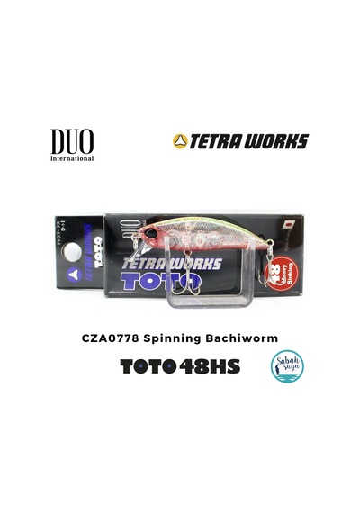 Duo Tetra Works Toto 48hs Cza0778 Spinning Bachiworm