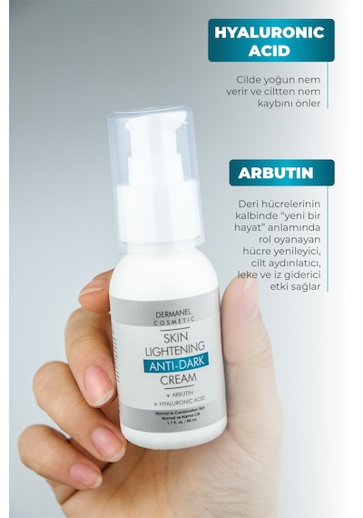 Dermanel Cilt Aydınlatıcı Leke Karşıtı Krem 50 ML