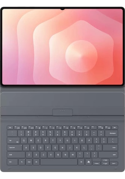 Samsung Uyumlu Galaxy Tab S11 Ultra İnce Klavyeli Kılıf Siyah Klasik