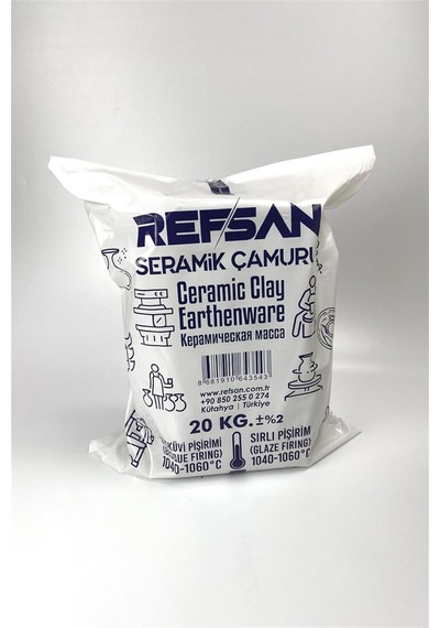 Seramik Çamuru Vakumlu 1050 Derecec