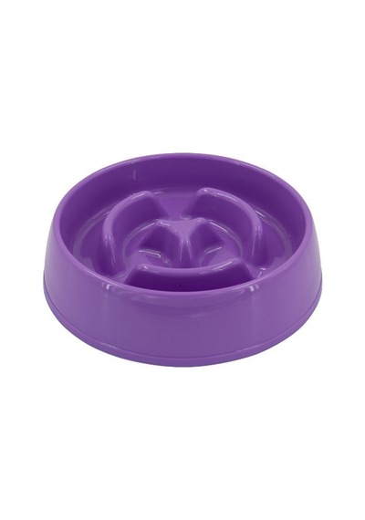 Premium Temelgerekse Evcilhayvansahibi Modernçizgi Petshop Kedi Köpek Yavaş Mama Yeme Kabı 375 Ml