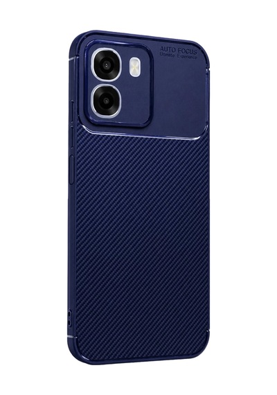 Newface Oppo Oppo A6t 5g Auto Focus Karbon Kapak - Lacivert