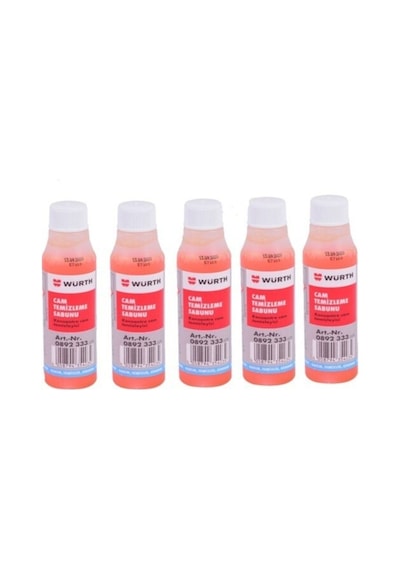Würth Konsantre Cam Temizleme Sabunu 32 Ml 5 Adet Sabun