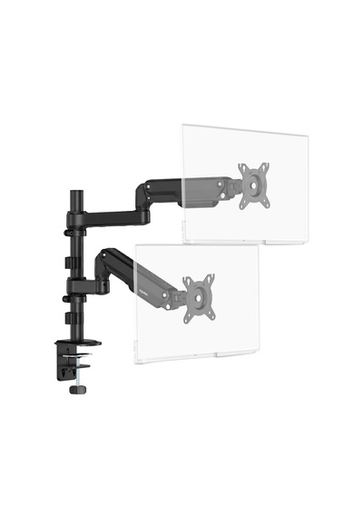 Lexroo Ef S16 Çift Kol 17-32 İnch Uyumlu Amortisörlü 2-9 Kg Monitör Standı 2026 Versiyon