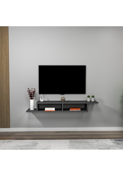 Arnetti Duvara Monte Muson Tv Sehpası Antrasit