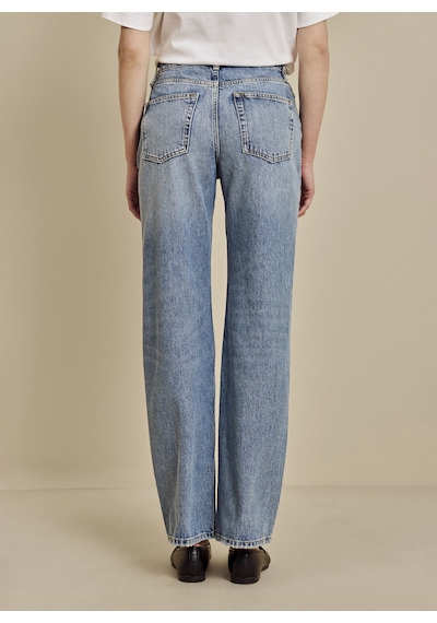 Brooks Brothers Mavi Kadın %100 Pamuk Denim Pantolon Bbss26fdp003
